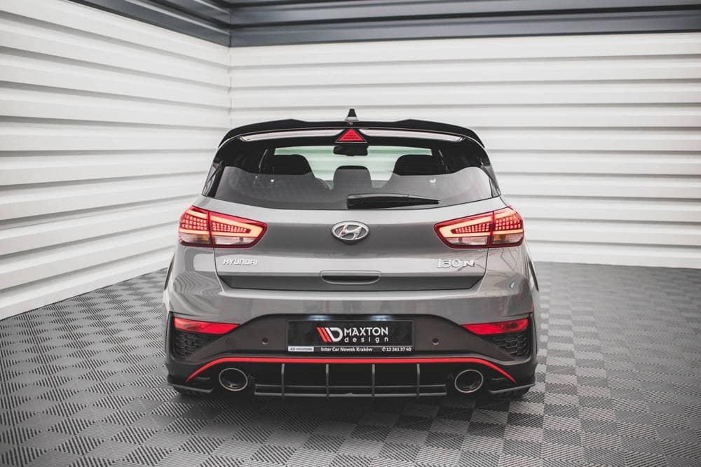 Seitliche Heck Diffusor Erweiterung Street Pro für Hyundai I30 N MK3 Facelift Hatchback von Maxton Design