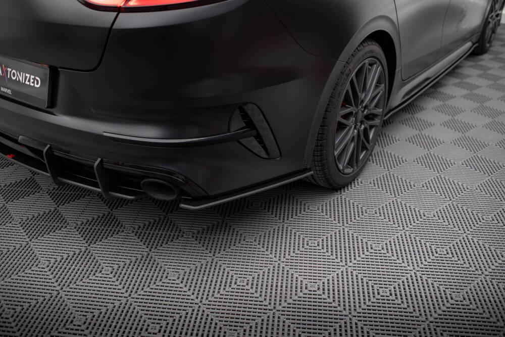 Seitliche Heck Diffusor Erweiterung für Kia ProCeed GT (CD) von Maxton Design