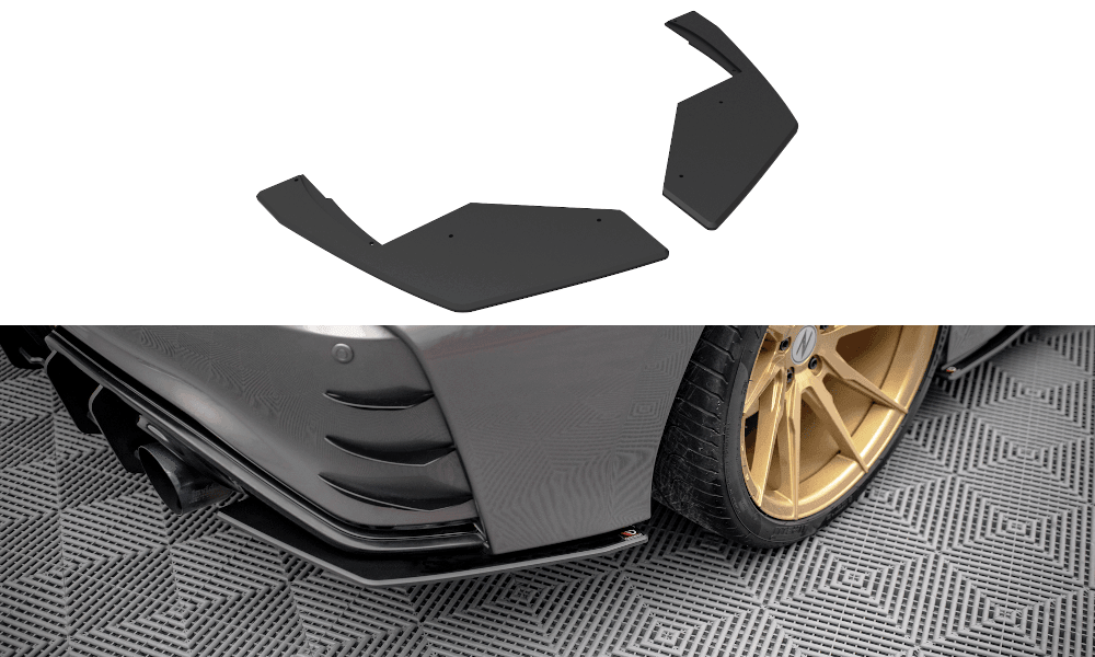 Seitliche Heck Diffusor Erweiterung Street Pro für Nissan 370Z Nismo Facelift von Maxton Design