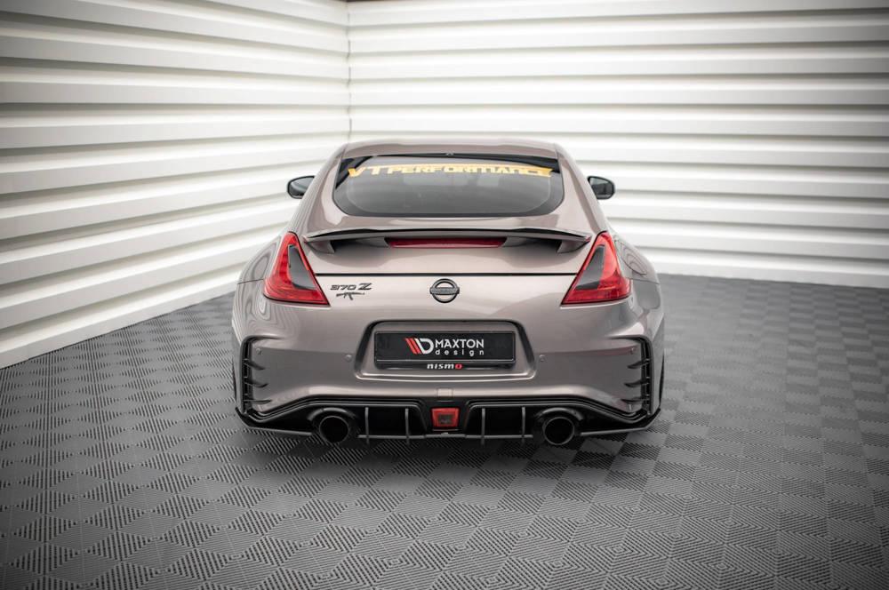 Seitliche Heck Diffusor Erweiterung Street Pro für Nissan 370Z Nismo Facelift von Maxton Design