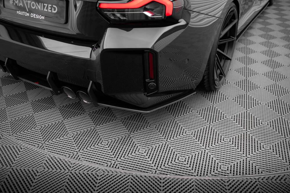 Seitliche Heck Diffusor Erweiterung Street Pro V.1 für BMW M2 G87von Maxton Design