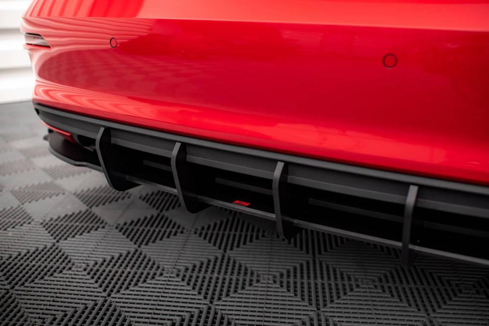 Rear diffuser Street Pro for Audi A3 8Y Sportback from Maxton Design 