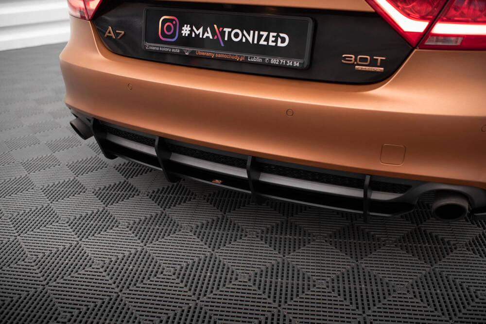 Heckdiffusor Street Pro für Audi A7 C7 von Maxton Design