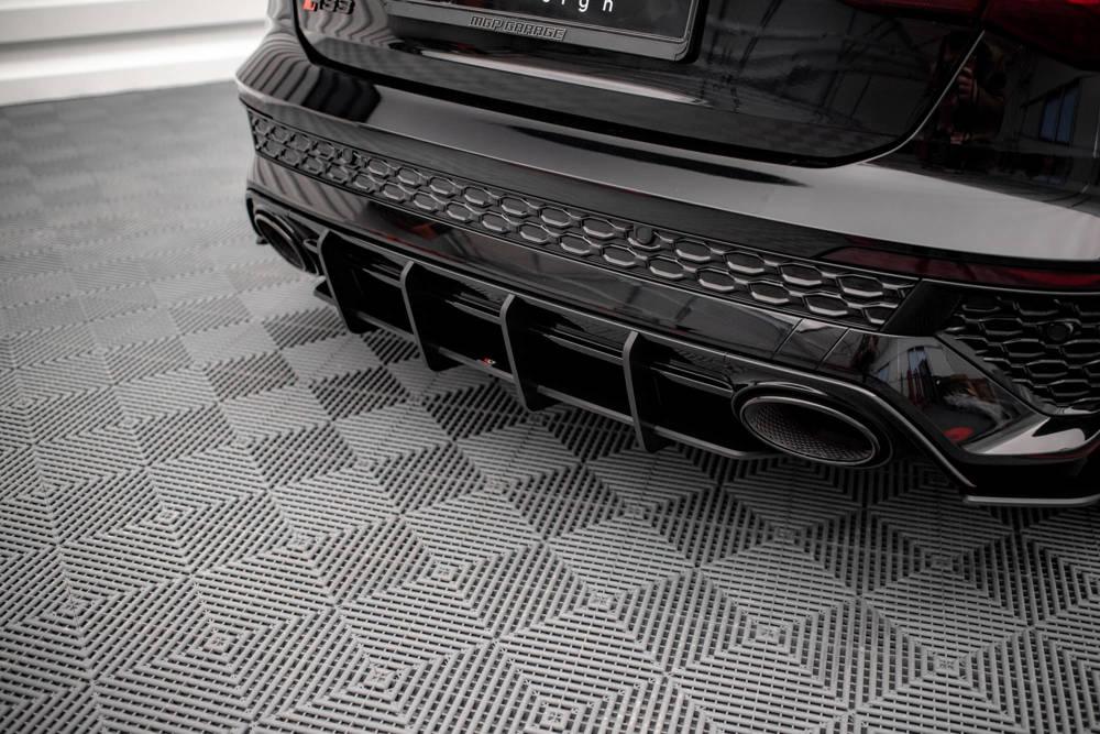 Heck Diffusor Street Pro für Audi RS3 Sportback 8Y von Maxton Design