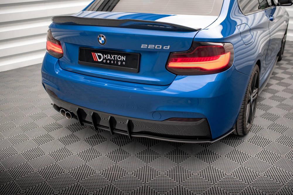 Zentraler Hinterer Splitter Street Pro für BMW 2er F22 M-Paket von Maxton Design