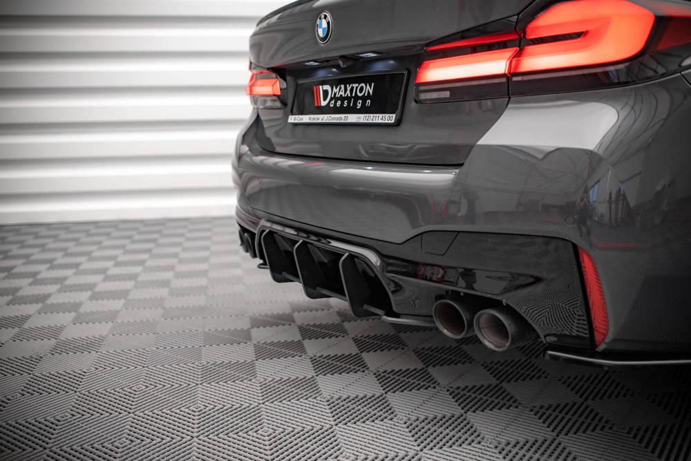 Heck Diffusor Street Pro für BMW M5 F90 Facelift von Maxton Design