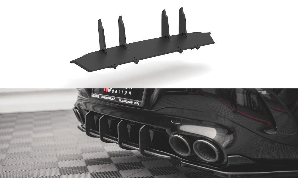 Heck Diffusor Street Pro für Mercedes AMG CLA C118 Aero von Maxton Design