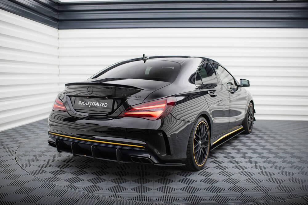 Heckdiffusor Street Pro für Mercedes-Benz CLA 45AMG Aero C117 Facelift von Maxton Design