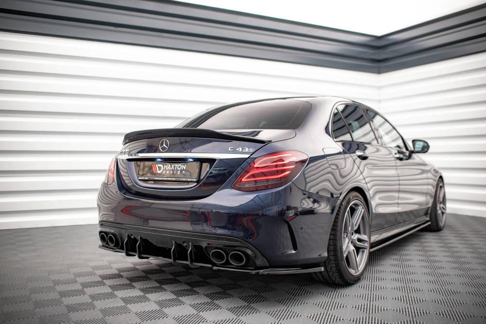 Heckdiffusor Street Pro für Mercedes-Benz C43 AMG W205 Facelift von Maxton Design