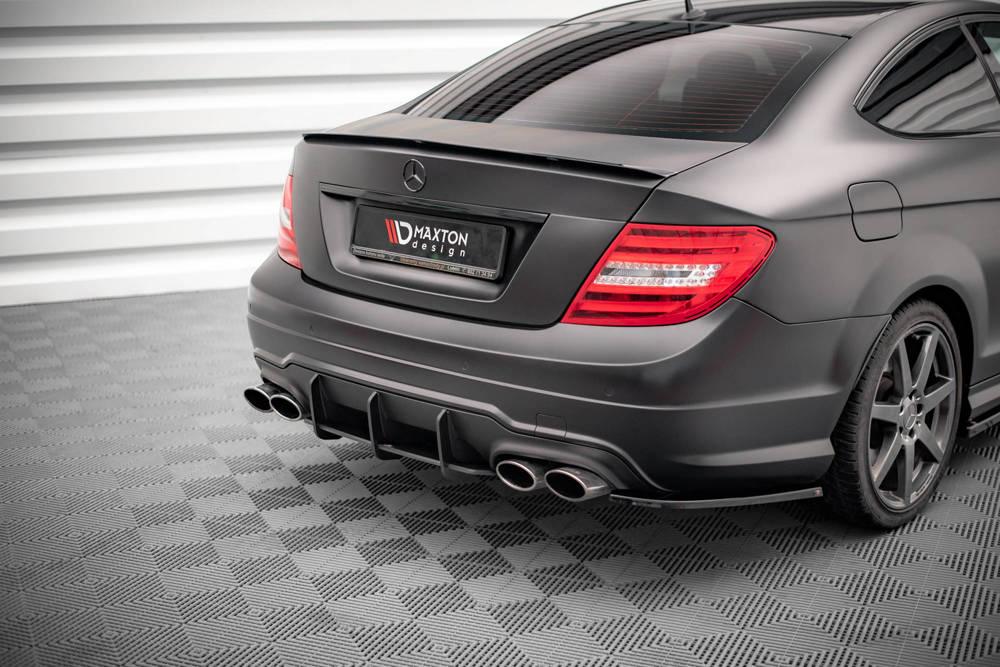 Heckdiffusor Street Pro für Mercedes C-Klasse Coupe C204 AMG-Line von Maxton Design