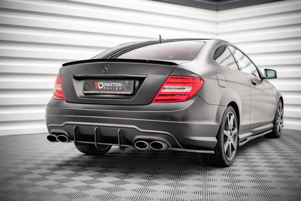 Heckdiffusor Street Pro für Mercedes C-Klasse Coupe C204 AMG-Line von Maxton Design