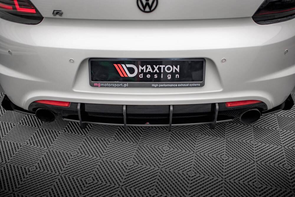 Zentraler Hinterer Splitter für Renault Clio RS-Line MK5 von Maxton Design