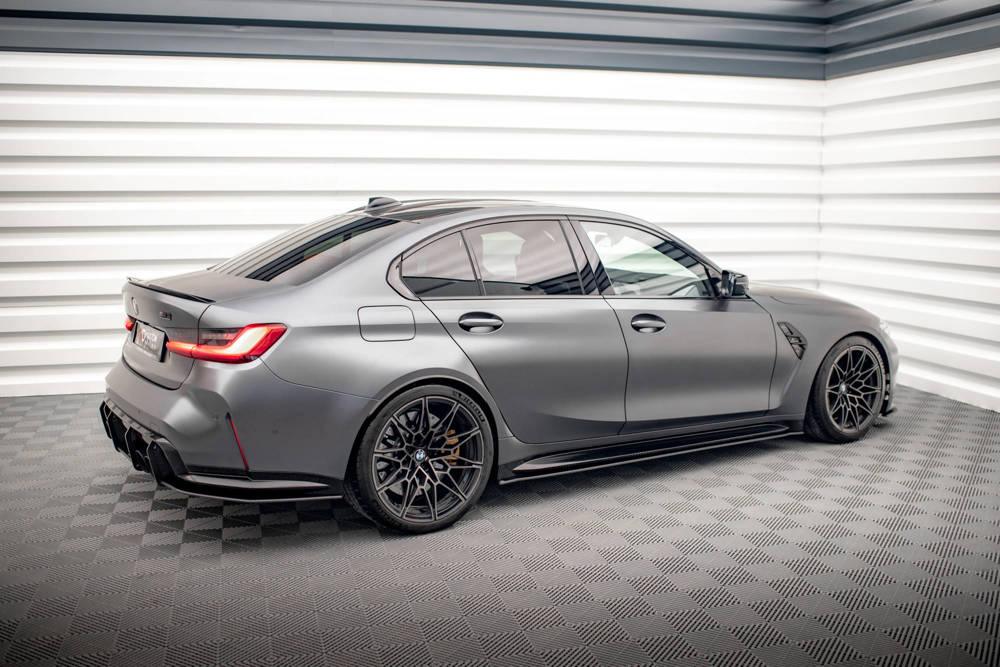 Seitenschweller Erweiterung Street Pro für BMW M3 G80 von Maxton Design