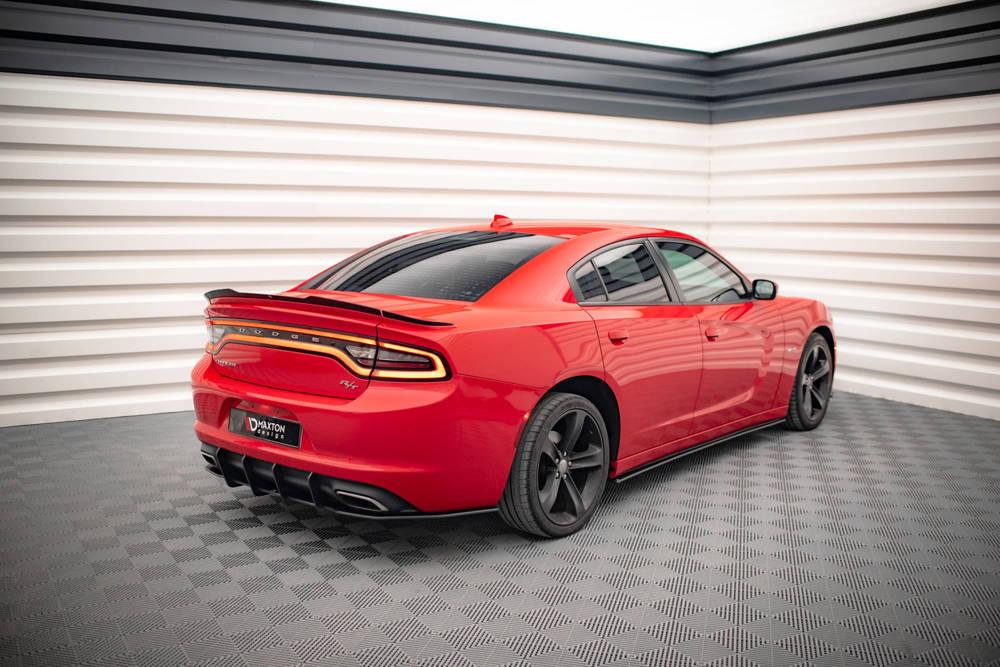 Seitenschweller Erweiterung Street Pro für Dodge Charger RT MK7 Facelift von Maxton Design