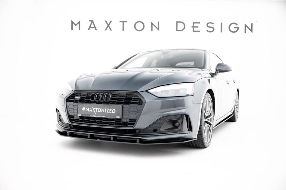 Front Lippe / Front Splitter / Frontansatz V.2 für Audi A5 F5 Facelift von Maxton Design