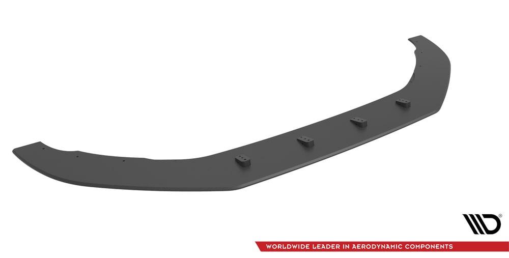 Front Lippe / Front Splitter / Frontansatz Street Pro für Audi RS4 B8 von Maxton Design