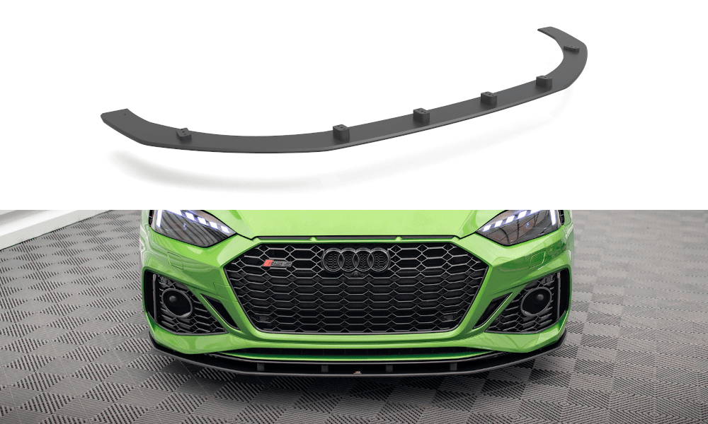 Front Lippe / Front Splitter / Frontansatz Street Pro für Audi RS5 F5 Facelift von Maxton Design