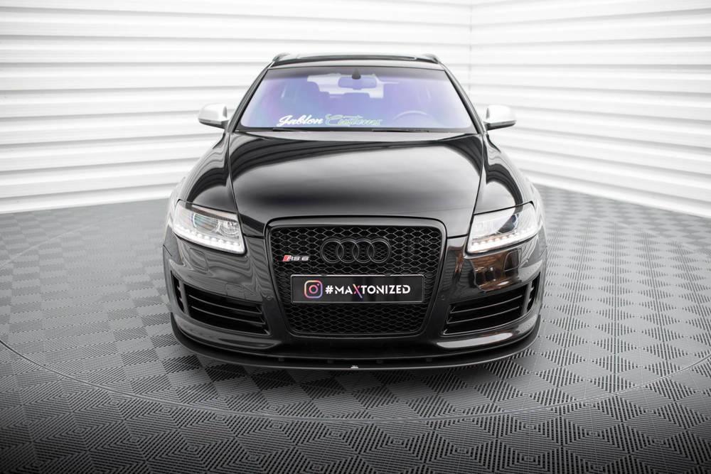 Front Lippe / Front Splitter / Frontansatz für Porsche Macan 95B Facelift 2 von Maxton Design