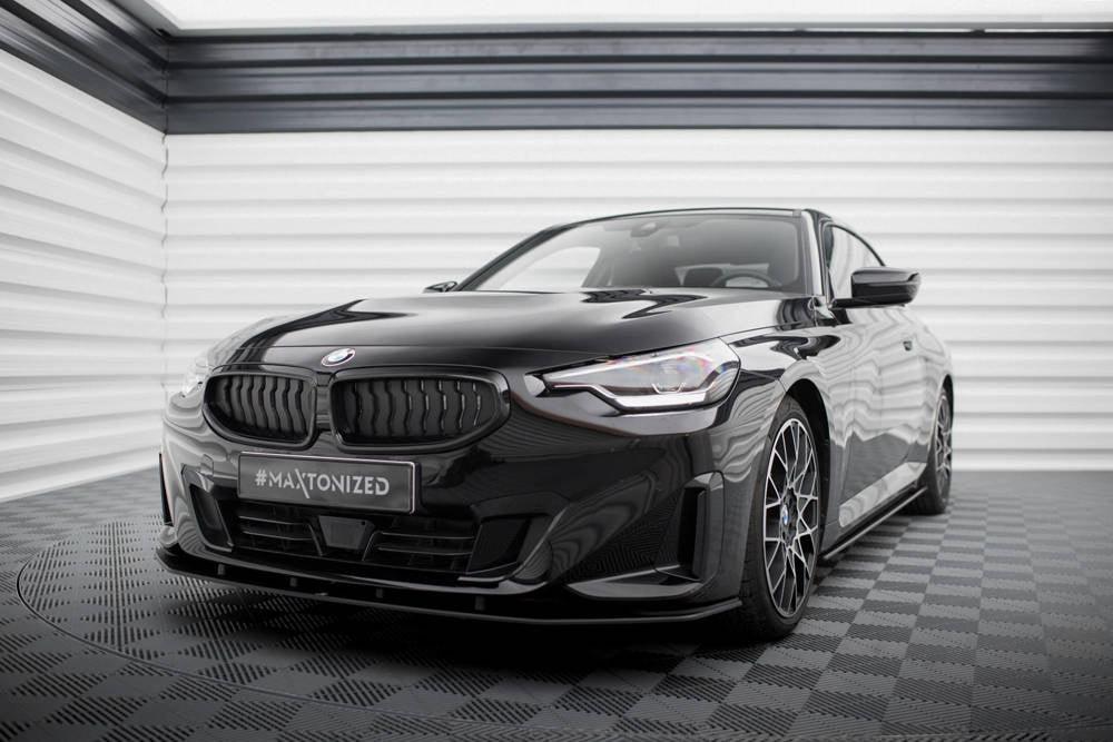 Front Lippe / Front Splitter / Frontansatz Street Pro für BMW 2 Coupe G42 von Maxton Design