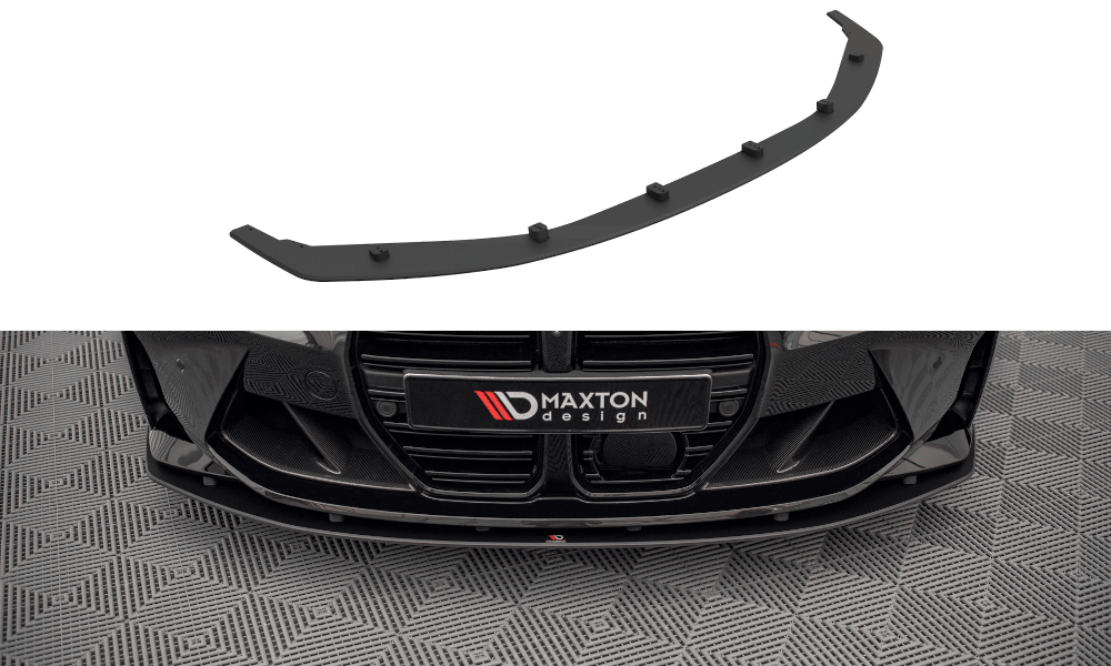 Front Splitter / Cup Schwert / Street Pro Splitter für BMW M4 G82 / M3 G80 von Maxton Design