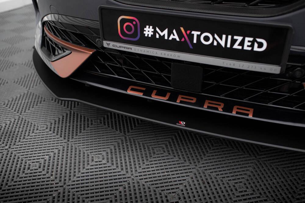 Front Lippe / Front Splitter / Frontansatz Street Pro für Cupra Formentor von Maxton Design