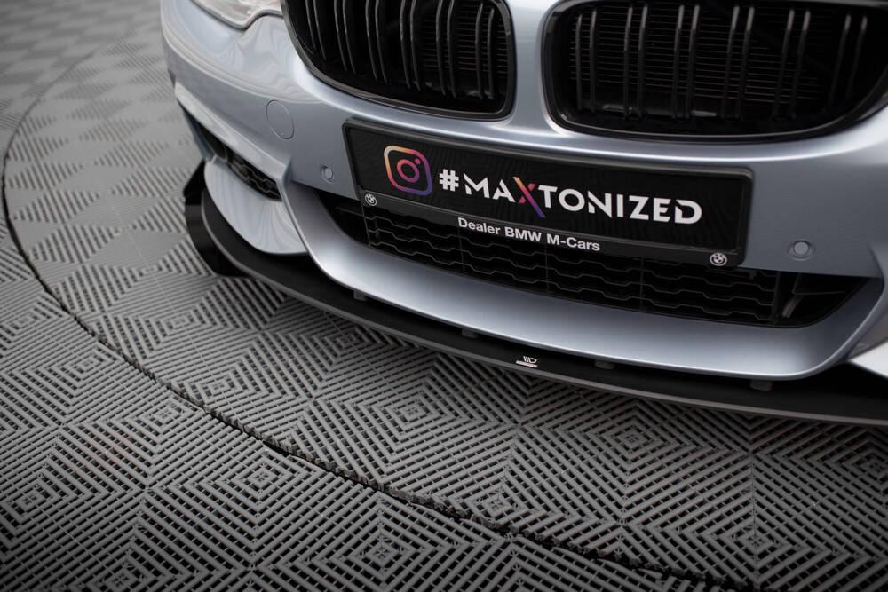 Front Lippe / Front Splitter / Frontansatz V.2 für Skoda Kodiaq RS NS Facelift von Maxton Design