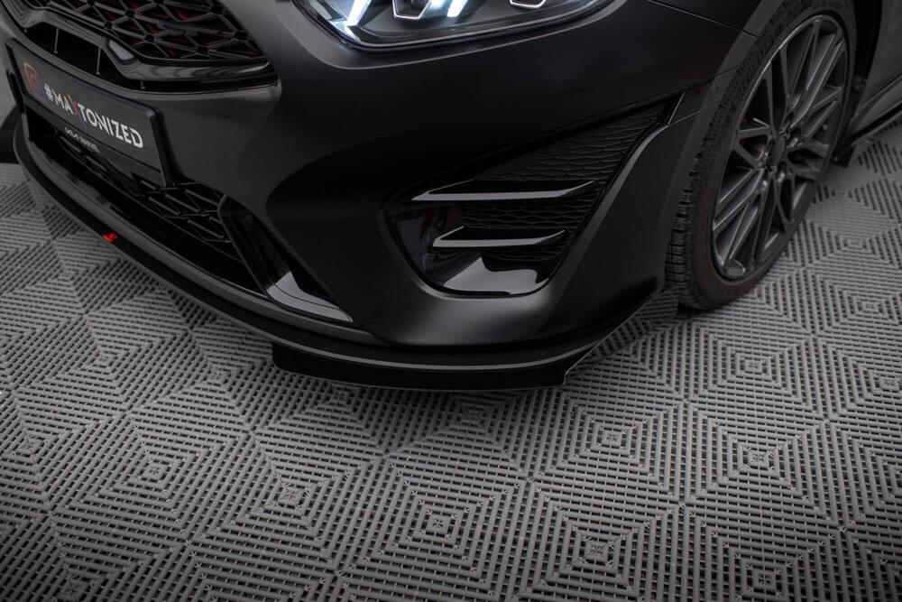 Front Lippe / Front Splitter / Frontansatz V.3 für Kia ProCeed GT (CD) von Maxton Design