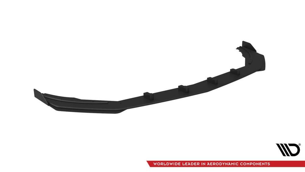 Front Lippe / Front Splitter / Frontansatz Street Pro mit Flaps für Mercedes-Benz A35 AMG W177 Facelift von Maxton Design