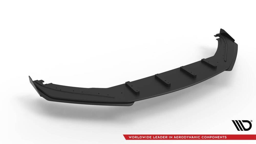 Front Lippe / Front Splitter / Frontansatz V.2 für Renault Clio RS-Line MK5 von Maxton Design