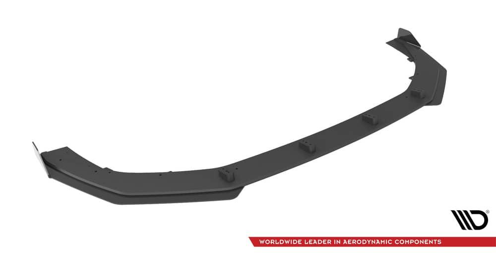 Front Splitter / Cup Schwert / Frontansatz Street Pro mit Flaps für Audi RS3 8Y von Maxton Design