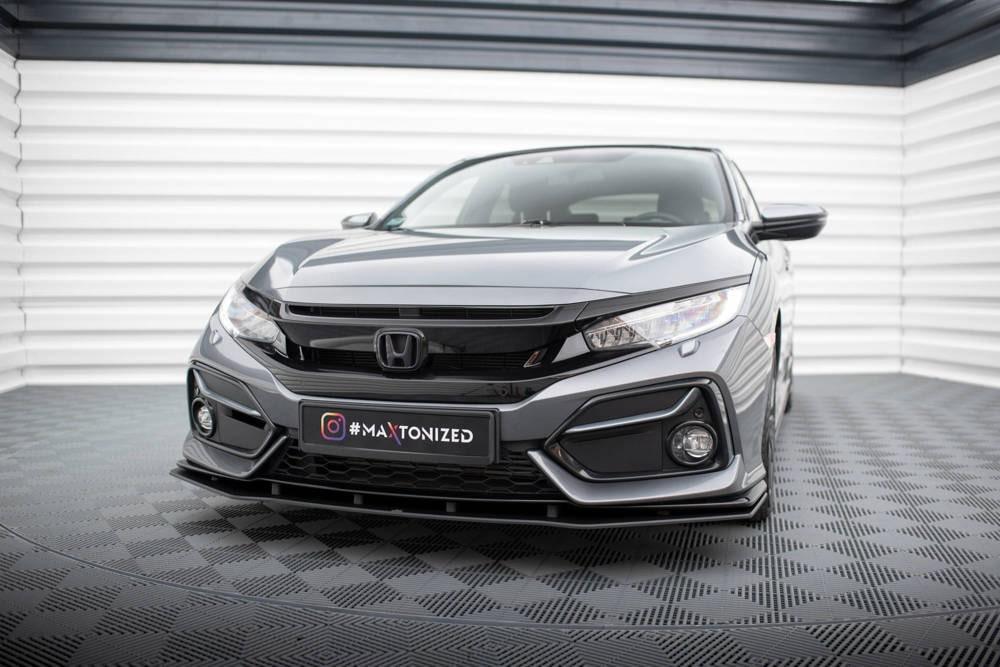 Front Lippe / Front Splitter / Frontansatz Racing V.2 für Honda Civic X Type R von Maxton Design