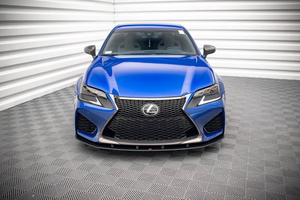 Front Lippe / Front Splitter / Frontansatz Street Pro für Lexus GS F MK4 Facelift von Maxton Design