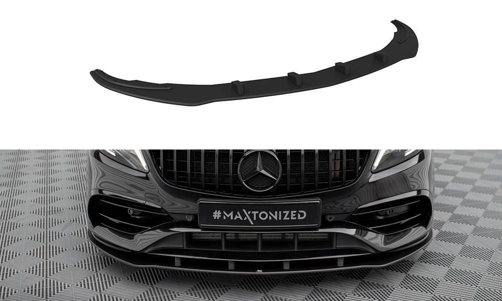 Front Lippe / Front Splitter / Frontansatz V.2 für Mercedes A-Klasse W176 von Maxton Design