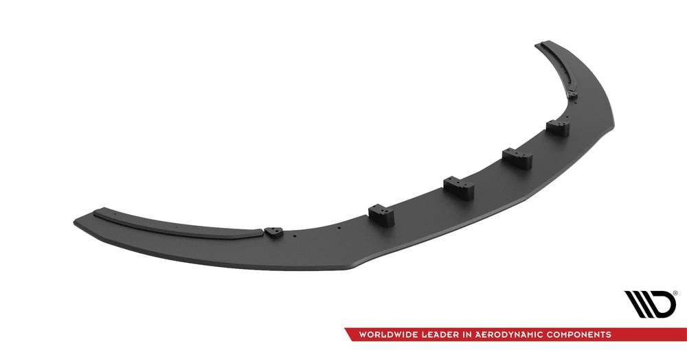 Front Splitter / Cup Schwert / Frontansatz Street Pro für Opel Astra J GTC OPC-Line von Maxton Design