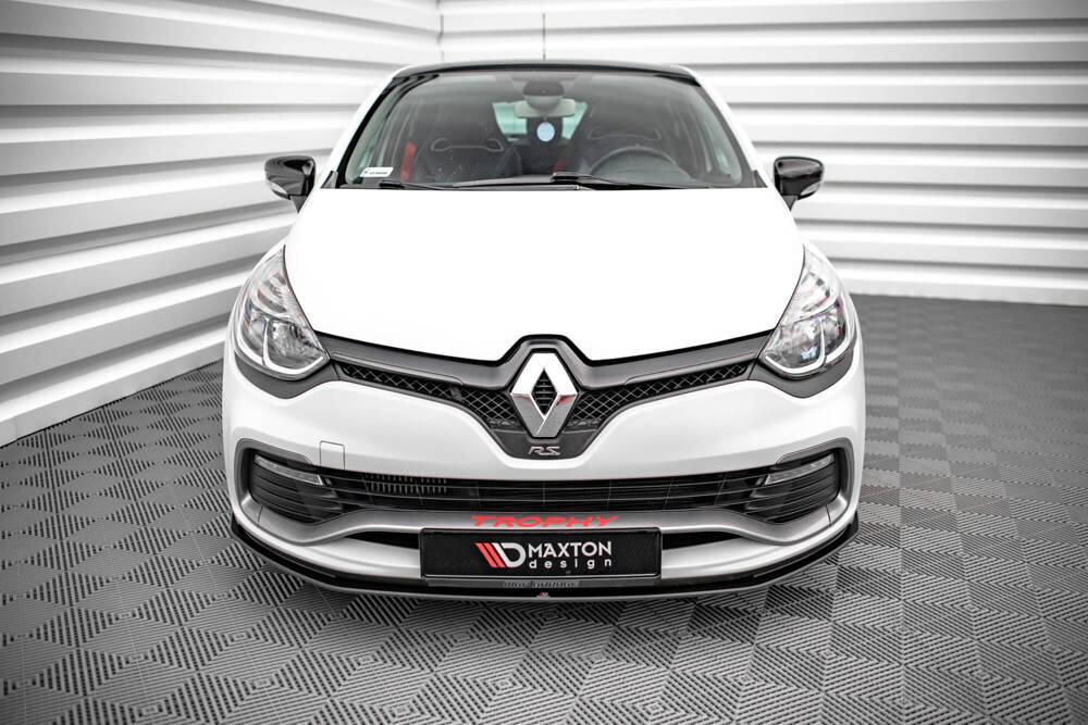 Front Lippe / Front Splitter / Frontansatz Street Pro für Renault Clio RS MK4 von Maxton Design