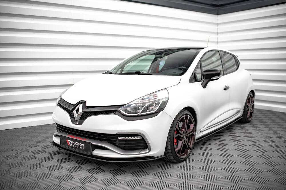 Front Lippe / Front Splitter / Frontansatz Street Pro für Renault Clio RS MK4 von Maxton Design