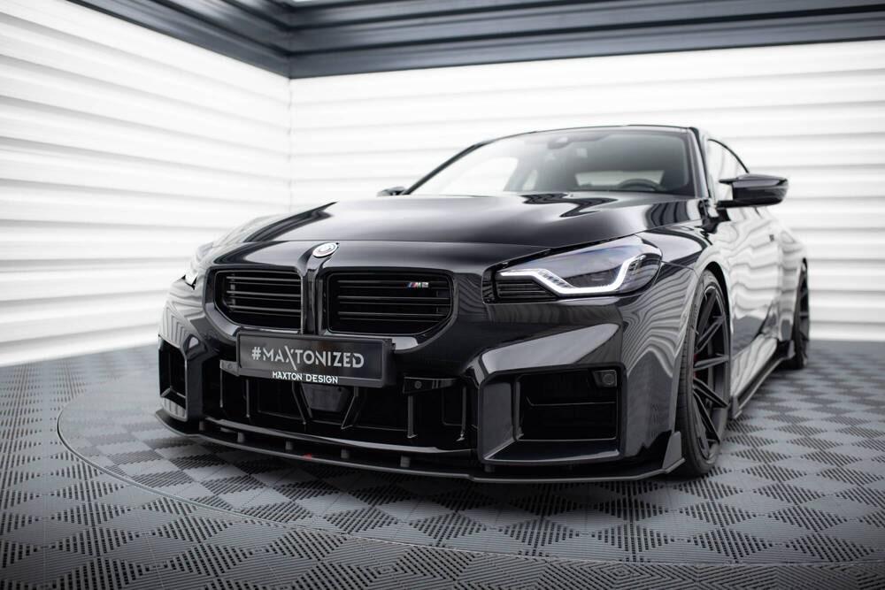 Front Lippe / Front Splitter / Frontansatz Street Pro V.2 für BMW M2 G87 von Maxton Design