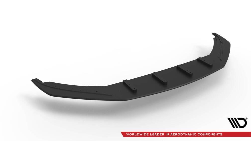 Front Lippe / Front Splitter / Frontansatz V.2 für Renault Clio RS-Line MK5 von Maxton Design