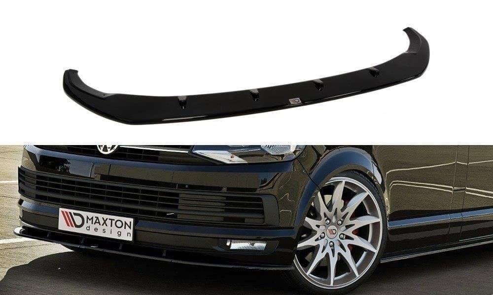 Front Splitter / Cup Schwert / Frontansatz V.1 für VW T6 Multivan von Maxton Design