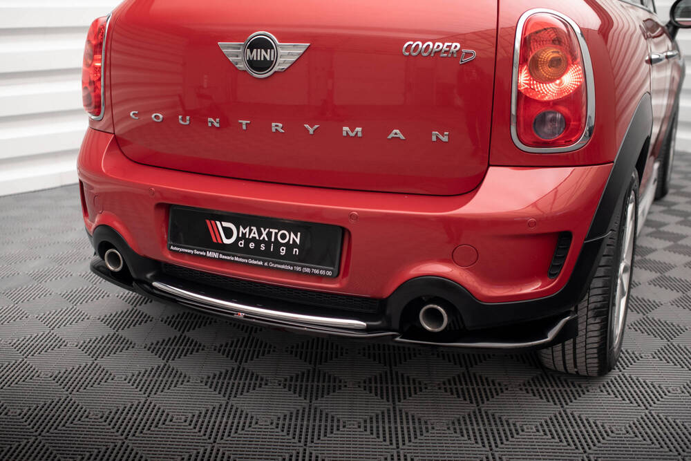 Zentraler Hinterer Splitter für Mini Cooper Countryman R60 Facelift von Maxton Design