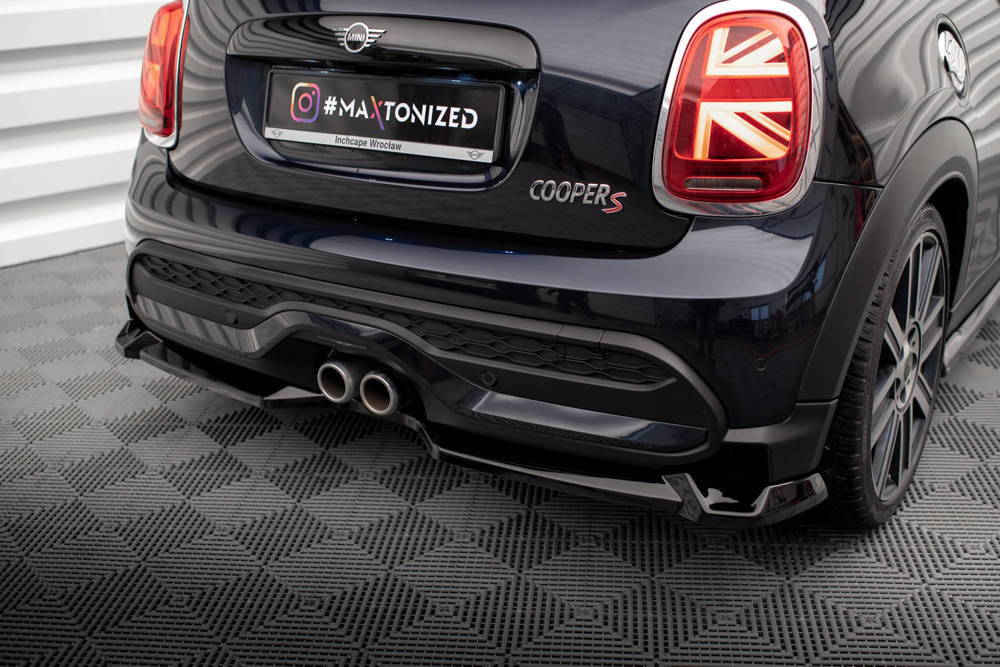 Zentraler Hinterer Splitter für Mini Cooper S F56 Facelift von Maxton Design