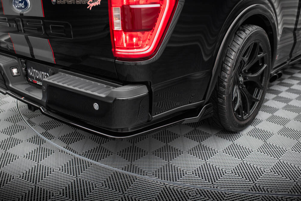 Zentraler Hinterer Splitter für Ford Shelby F150 Super Snake von Maxton Design