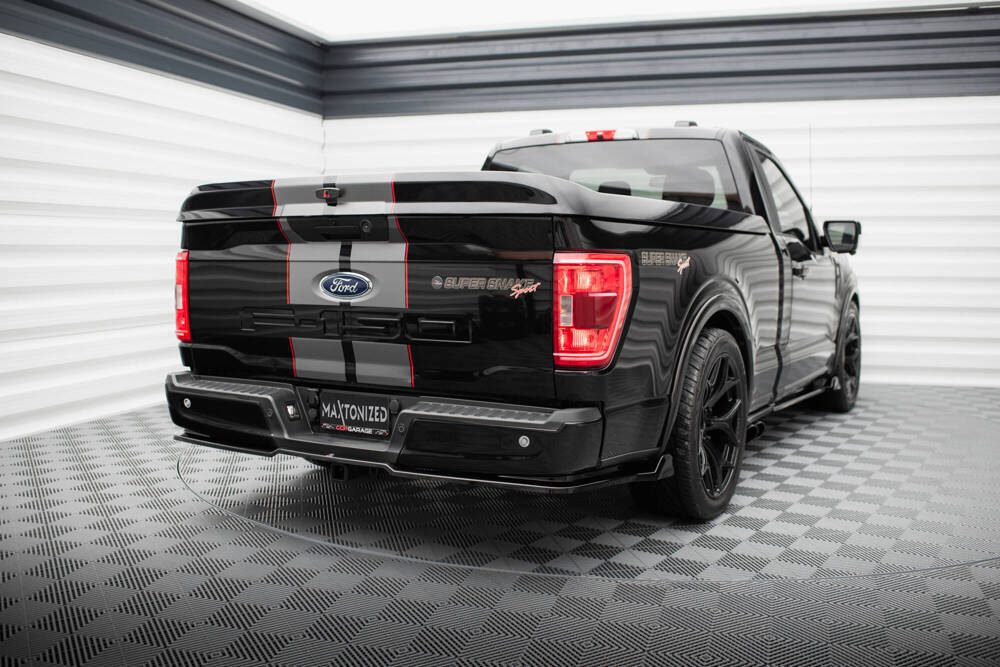 Zentraler Hinterer Splitter für Ford Shelby F150 Super Snake von Maxton Design