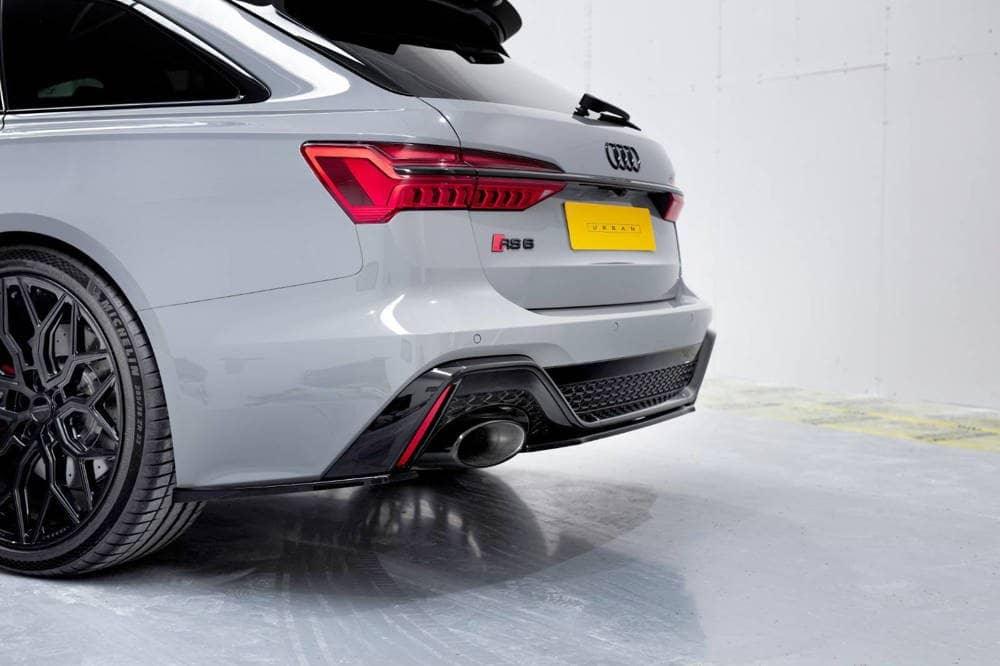 Rear diffuser extension for Audi RS6 C8 from Maxton Design 