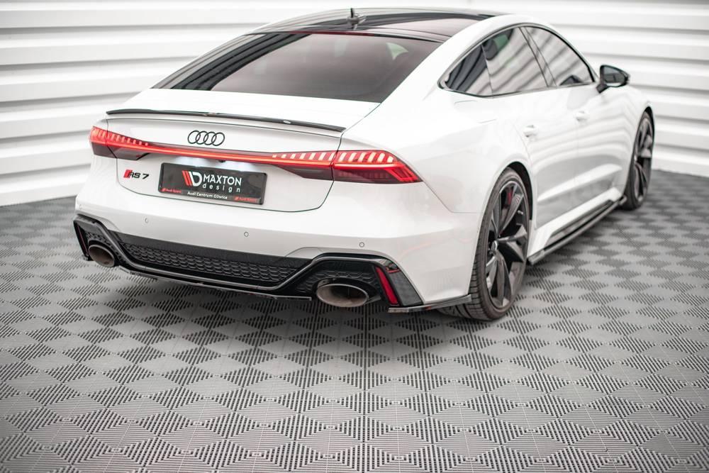 Zentraler Hinterer Splitter für Audi RS7 C8 von Maxton Design