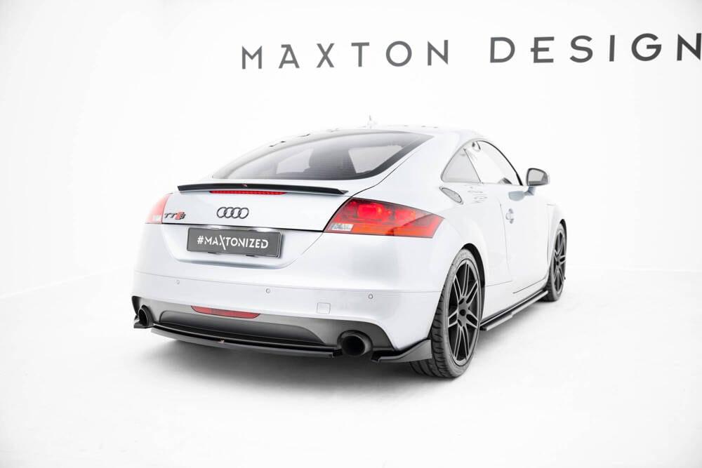 Zentraler Hinterer Splitter für Audi TT S-Line 8J Facelift von Maxton Design