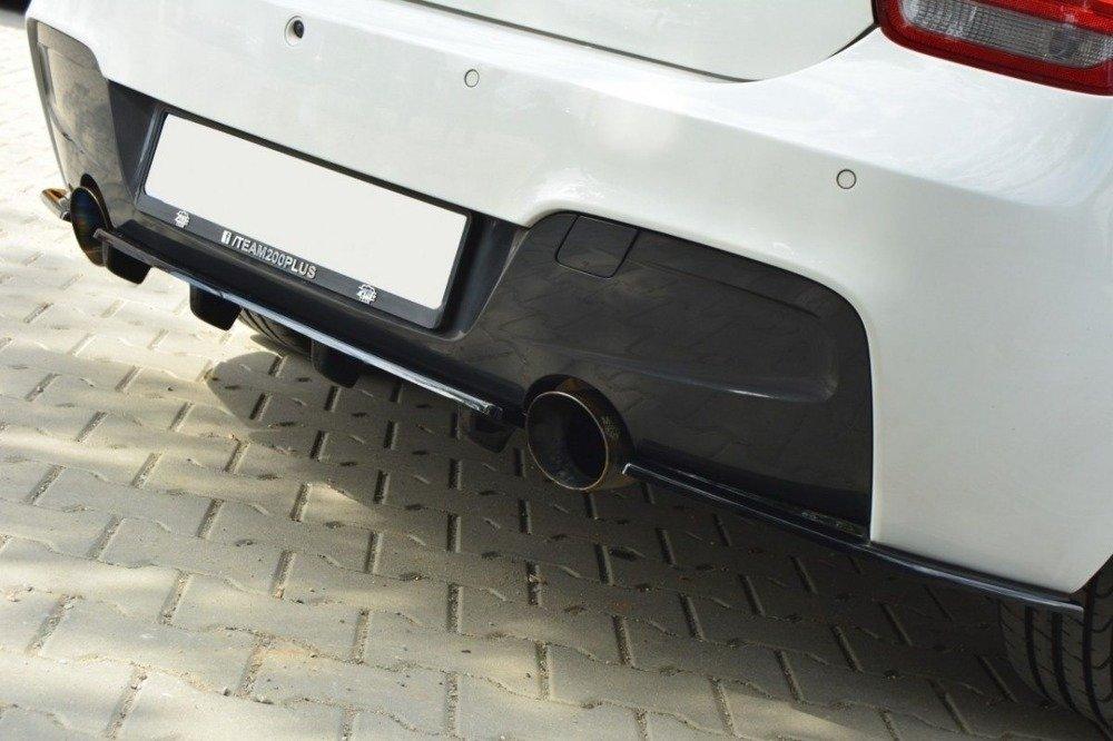 Zentraler Hinterer Splitter mit Flaps für BMW 1 F20/F21 M-Power von Maxton Design