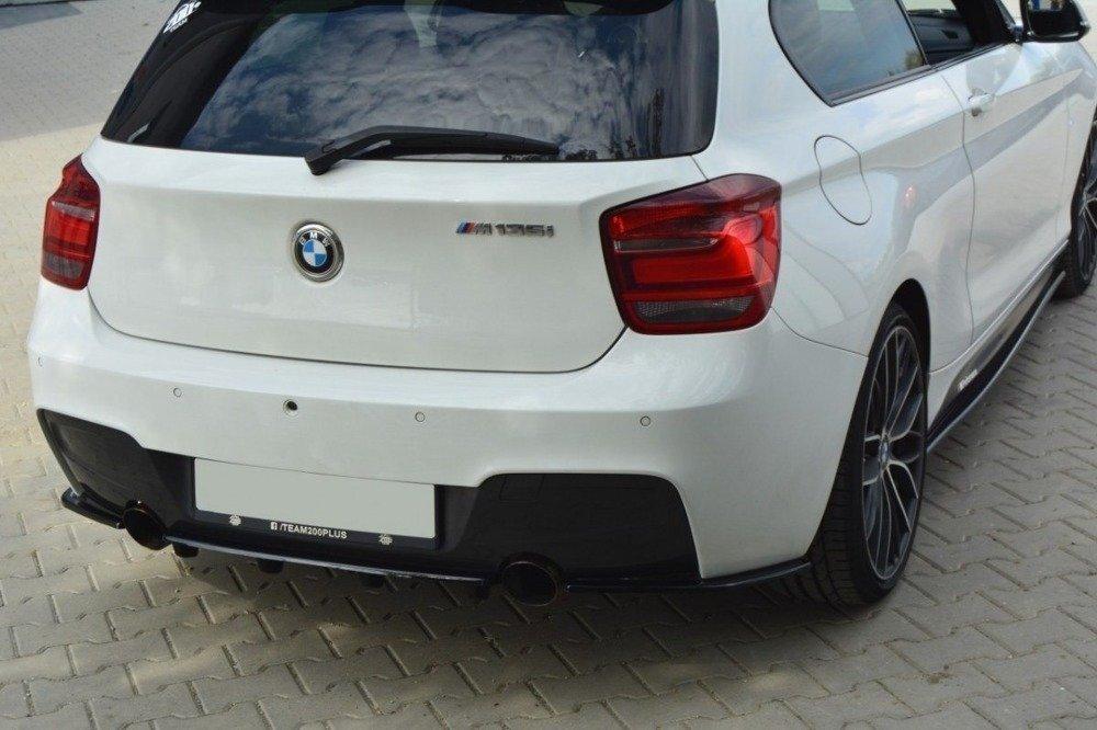 Zentraler Hinterer Splitter mit Flaps für BMW 1 F20/F21 M-Power von Maxton Design