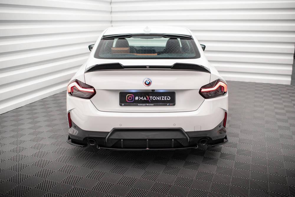 Zentraler Hinterer Splitter für BMW 2 Coupe M-Paket / M240i G42 von Maxton Design