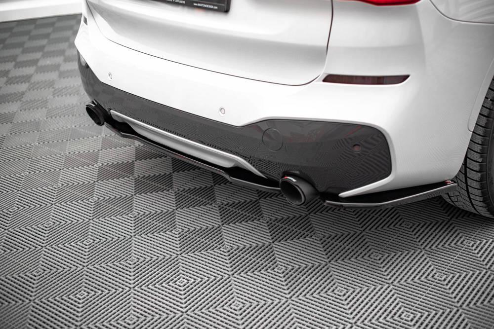 Zentraler hinterer Splitter für BMW X1 M-Paket F48 von Maxton Design